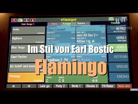 Böhm Sempra - "Flamingo" im Stil von Earl Bostic # 021