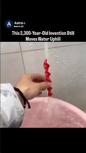 This Ancient Machine Defies Gravity! 😳🚰