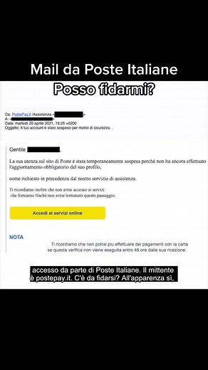 Mail scam da Poste Italiane: come evitare le truffe #learnontiktok #cosedicomputer #foryoupage #foryou #computertips
