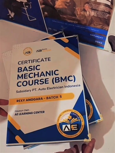 Pelatihan Daring Basic Mechanic Course – Batch 6