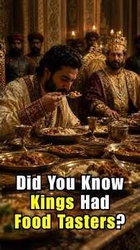 Did You Know Kings Had Food Tasters? 👑😲