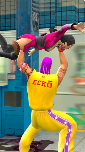 Crazy street fighting game 💪 #fighting #shorts #streetfighter