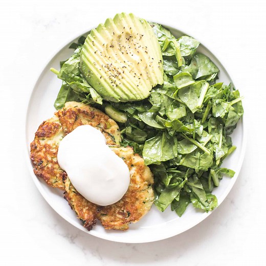 Keto Zucchini Fritters | Tastes Lovely