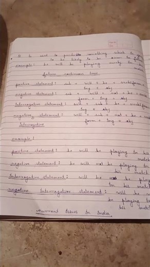 future continuous tense example