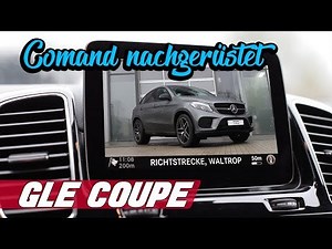 Comand statt Audio20 | mit Verkehrszeichenerkennung | für Mercedes Benz GLE | SCHAWE
