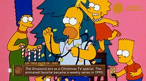Sunday Morning Almanac We look back at the important historical events on this date including when, in 1989, "The Simpsons" first aired as a Christmas TV special which later became a weekly series in 1990. | CBS Sunday Morning