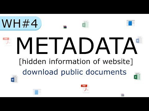 Website information gathering with metadata extraction using FOCA & Metagoofil | WH #4