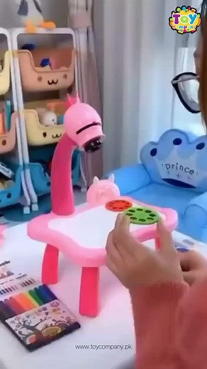 2.7K views · 12 reactions | The drawing projector for kids can project clear patterns in various colors and comes with 12 color pencils great for drawing, which will Help improve children’s color perception and encourage children to learn to draw. https://bit.ly/3QV8fuR | Toy Company | Facebook