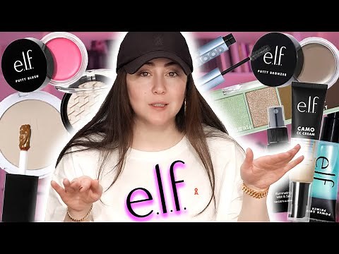 e.l.f. Makeup 🧝‍♀️ Full Face Using Only elf cosmetics Makeup