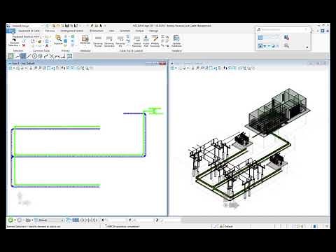 Bentley Raceway and Cable Management iModel Workflows