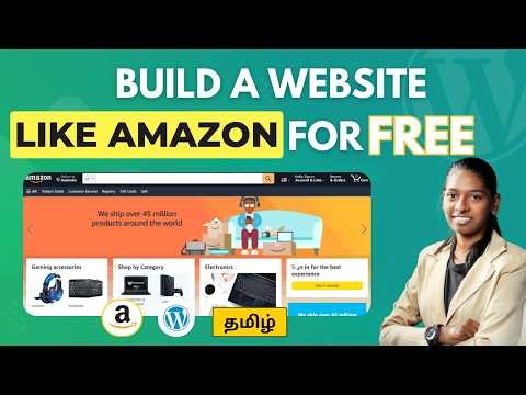 🔥 Build an Ecommerce Website Like Amazon | FREE in Tamil
