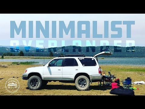 Our Minimalist Overlander: 1999 Toyota 4Runner (slightly modified)