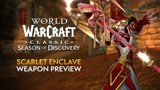 Scarlet Enclave raid weapons preview | Season of Discovery phase 8