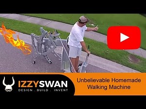 Here’s A Walking Machine Powered By A Cordless Drill