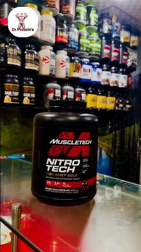 🔥 Nitro Tech – Best for Lean Muscle, Now Available at Dr. Protein’s!