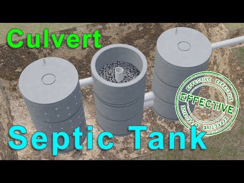 Building a Culvert Septic Tank for Small Properties | Septictank Installation and How It Works