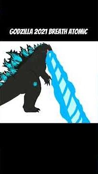 godzilla 2021 breath atomic #godzilla #sticknodes #godzillaanimation