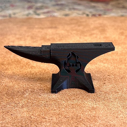 Mini Anvil – 3D Printed Blacksmith Desk Toy – Forge Prop for Kids Pretend Play, Smithing Decor - Etsy