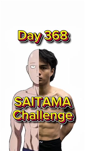 Saitama Workout Challenge Day 368: Motivation to Keep Going