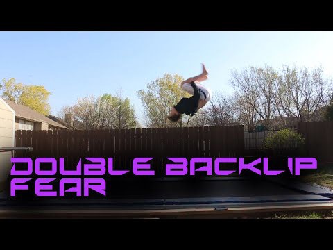 Overcoming Fear of Double Backflip on Trampoline
