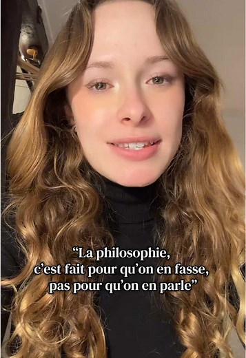 La philosophie : Agir au lieu de Parler