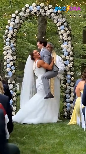 When the Bride Is Stronger Than the Groom!