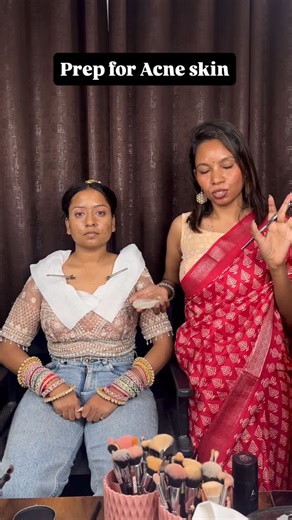 Pro Makeup Artist | Makeup Educator | on Instagram: "💄From Spot to spotless - watch the magic unfold 💫 Acne skin makeup tutorial Acne coverage makeup Makeup for textured skin Acne transformation reel Flawless base on acne skin Makeup for pimples and acne Skin-friendly makeup demo Acne skin before and after makeup #AcneSkinMakeup #AcneCoverage #AcneSkinTransformation #AcneFriendlyMakeup #MakeupForAcne #AcneSkinConfidence #SkinPositivity #MakeupDemo #MakeupBeforeAndAfter #ConfidenceThroughMakeup