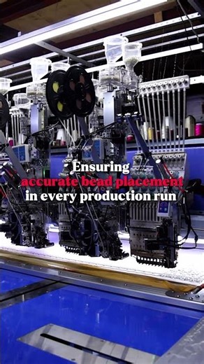 Beads Embroidery Machine for Garment Factories | Zenix Embroidery Machine