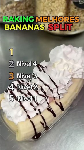 Ranking the best banana splits
