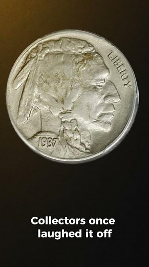 The 1937 Three-Legged Buffalo Nickel — The Mistake Worth Thousands #americanhistory #rarecoins