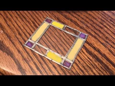 How To Make Realistic "Stained Glass" Windows for your Dollhouse. PART I. Meet Simba my Cat!