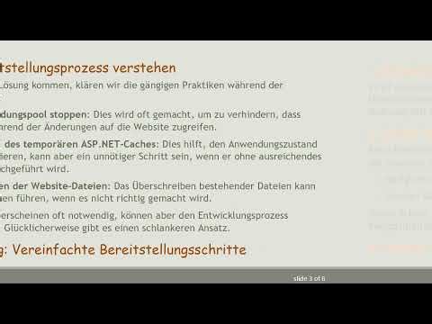 Vereinfachte ASP.NET-Bereitstellung auf IIS: Eine Schritt-für-Schritt-Anleitung