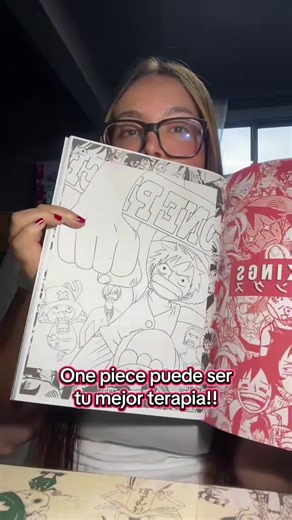 Un libro para colorear del anime que nos enseño sobre la valentia, la amistad y a perseguir nuestros sueños!!! Libro para colorear de ONE PIECE! #tiendaanimecolombia #librocolorear #colorearanime #onepiece #luffy