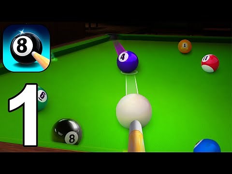 8 Pool Master - Gameplay Walkthrough Part 1 Tutorial Level 1-15 (iOS, Android)