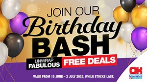 Don't miss out on BIG Birthday deals at OK Furniture! 🎁 Explore our latest catalogue https://fal.cn/3zgS9 and get a FREE item with every purchase. From gorgeous furniture to top-quality home entertainment upgrades and more – shop online or visit us in-store bit.ly/3ioJF6t today. Offers valid 15 June - 2 July 2023. Ts & Cs apply. | OK Furniture