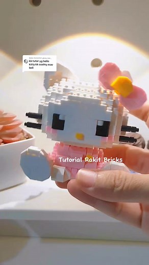 Tutorial Rakit Bricks Hello Kitty: Langkah Demi Langkah