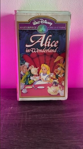Alice in wonderland VHS #disney #viral #shorts