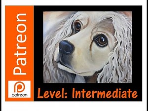 Painting Tutorial #121: How to paint a Cocker Spaniel - Part 2 | Acrylics