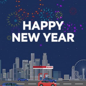 14K views · 439 reactions | Let’s welcome the new decade with more new journeys. From all of us at Esso, Happy New Year! | Esso Singapore | Facebook