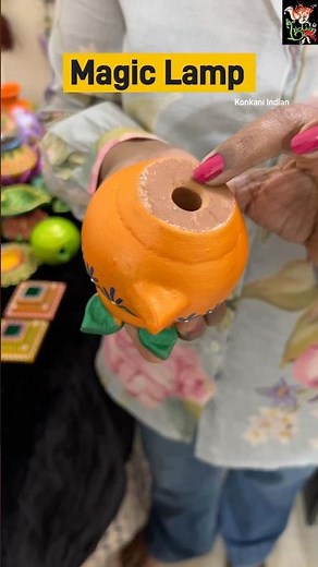 Handmade & Hand painted secret magic lamp for Diwali #diwali