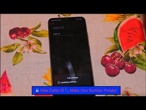 Hide Caller ID on Redmi | How to Make Your Number Private 📱🔒