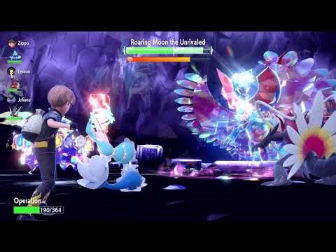 Support Primarina vs. Mighty Mark Roaring Moon!