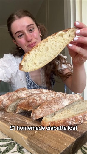 £1 Overnight Ciabatta Recipe — Homemade Rustic Loaf