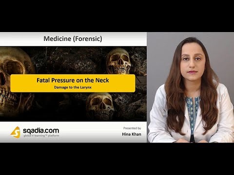 Fatal Pressure on the Neck - Damage to the Larynx