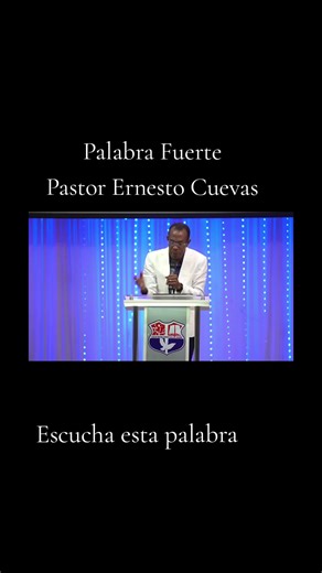 #espiritusanto #santidad #jesuschrist #cristoviene #palabradedios Pastor Ernesto Cuevas