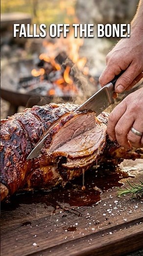 How to Spit-Roast a Whole Lamb Like a Master Pitmaster #food #cooking #recipe