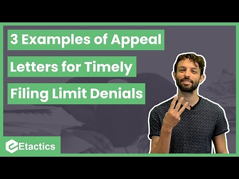 3 Killer Examples of Effective Appeal Letters for Timely Filing Denials