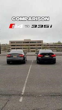 B8.5 S4 vs F30 335i. We put this together so you can hear both before buying. Which one you taking?