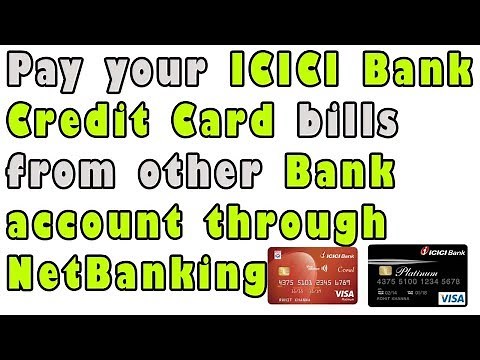 Pay ICICI Credit Card Bill Using Any Bank Net Banking