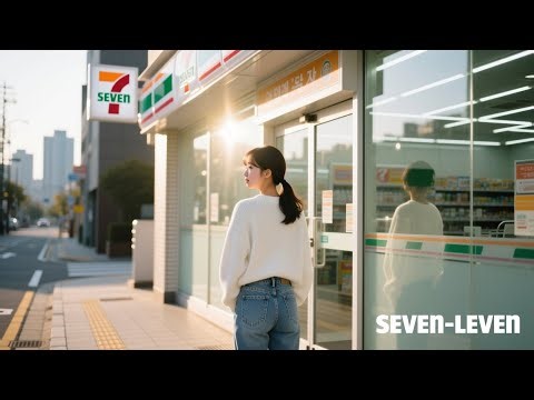 🍜 ASMR CVS Ramen Eating | Korean Convenience Store AI Video | Relaxing Sounds